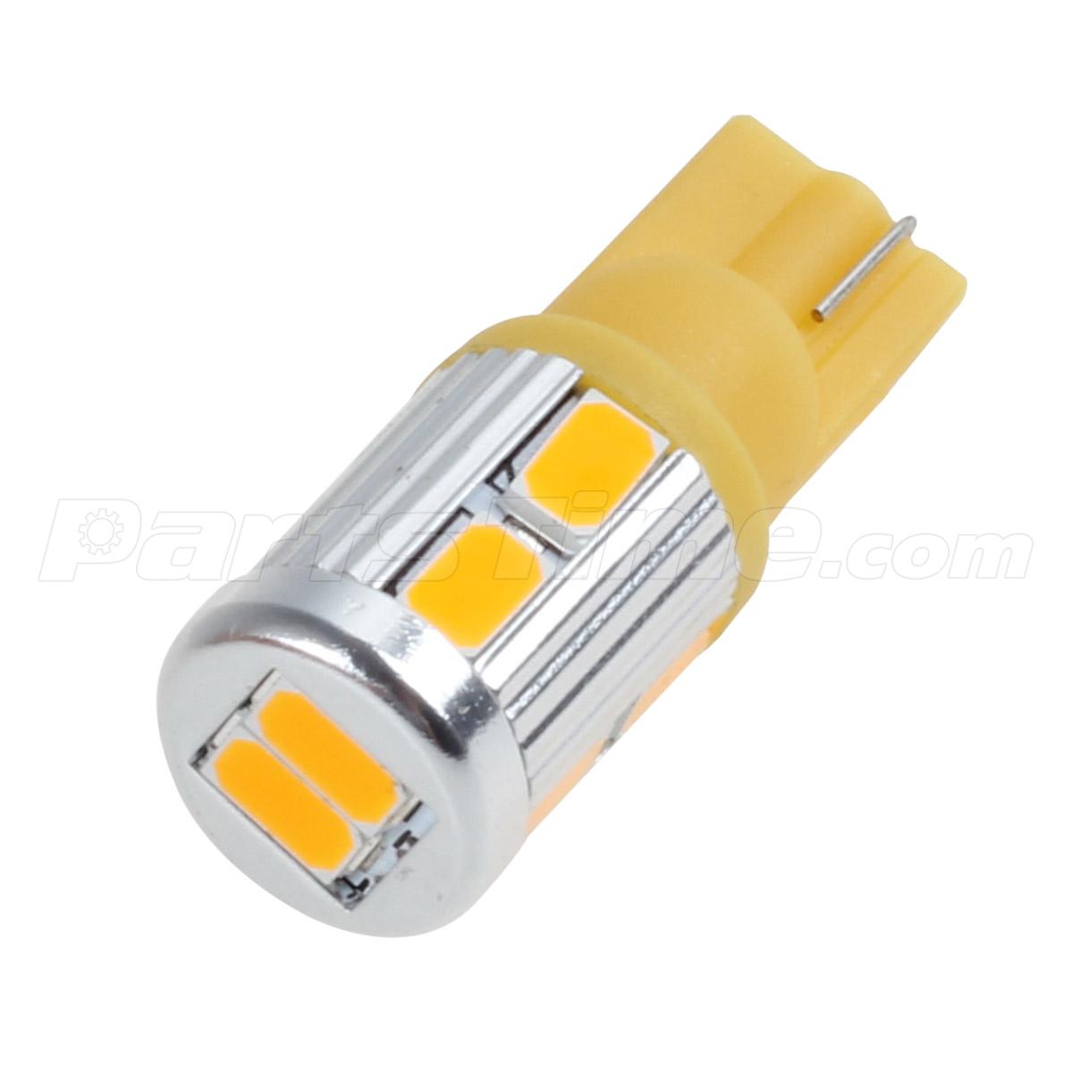 Amber 5730SMD High Power Front Side Marker Led Car Bulb 194 168 T10
