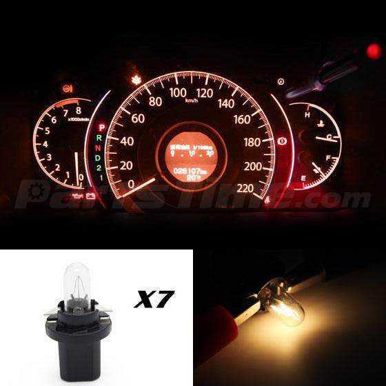 7x Instrument Panel light 1.2W OEM Bulbs For Mercedes R129 W140 W170