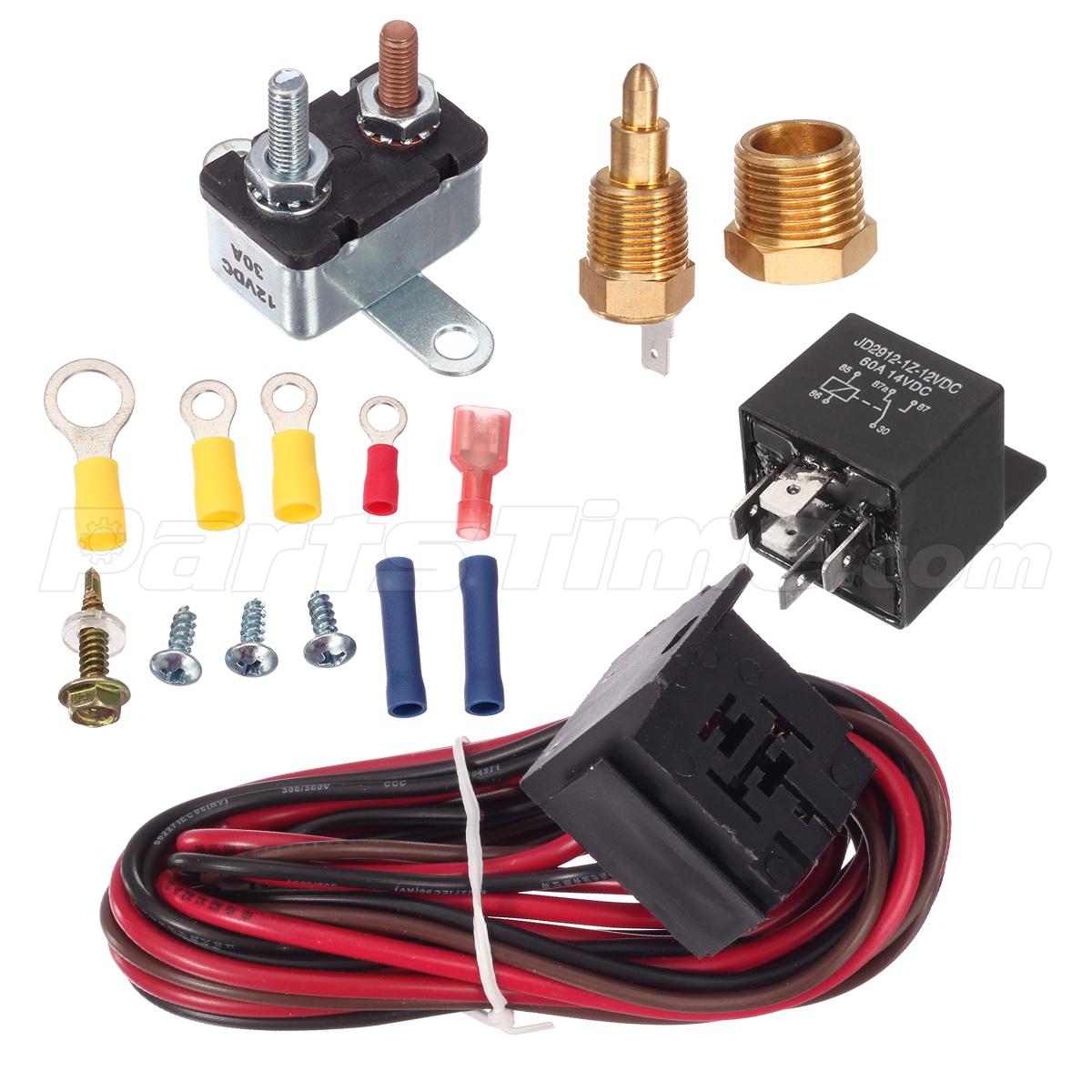 200 Degree Radiator Engine Fan Thermostat Temperature switch 50 amp