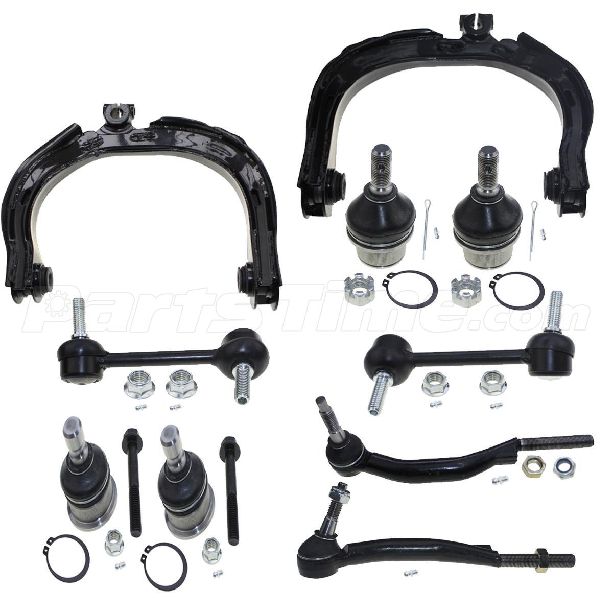 10 PCS Front Suspension Kit Control Arm for 20022007 GMC ENVOY 1 Year