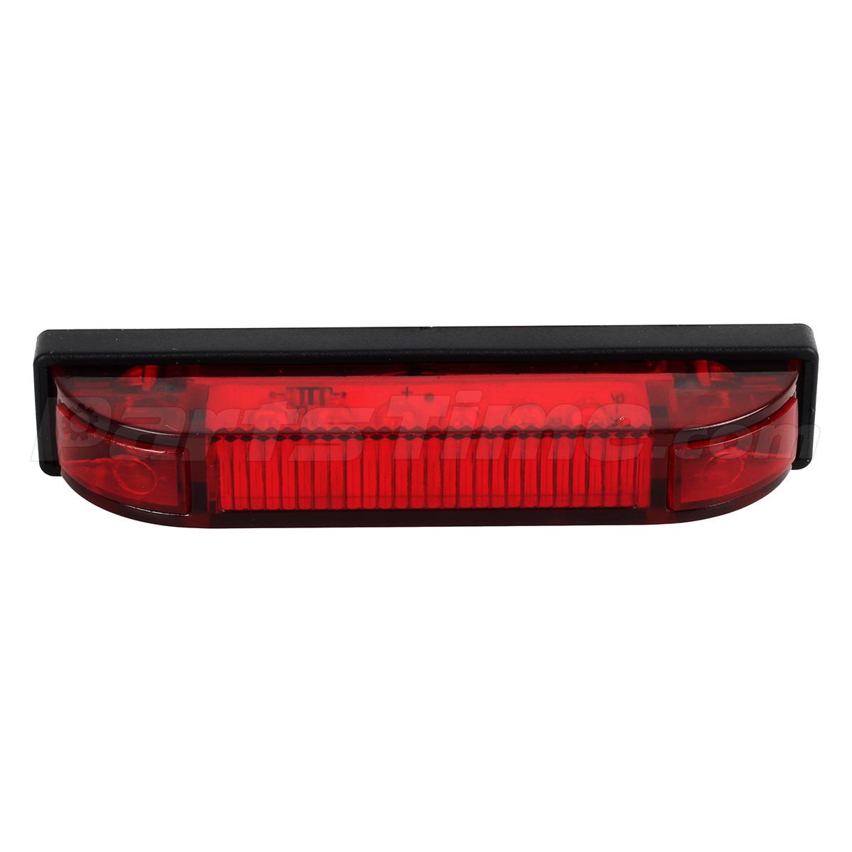 Waterproof 6LED RED Utility Strip Boat Trailer Marker Clearance