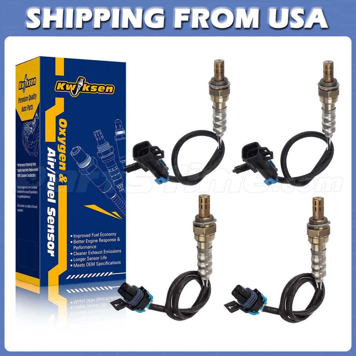 Oxygen Sensor O2 Sensor 1 & 2 For 20082012 Chevrolet Silverado 1500 WT