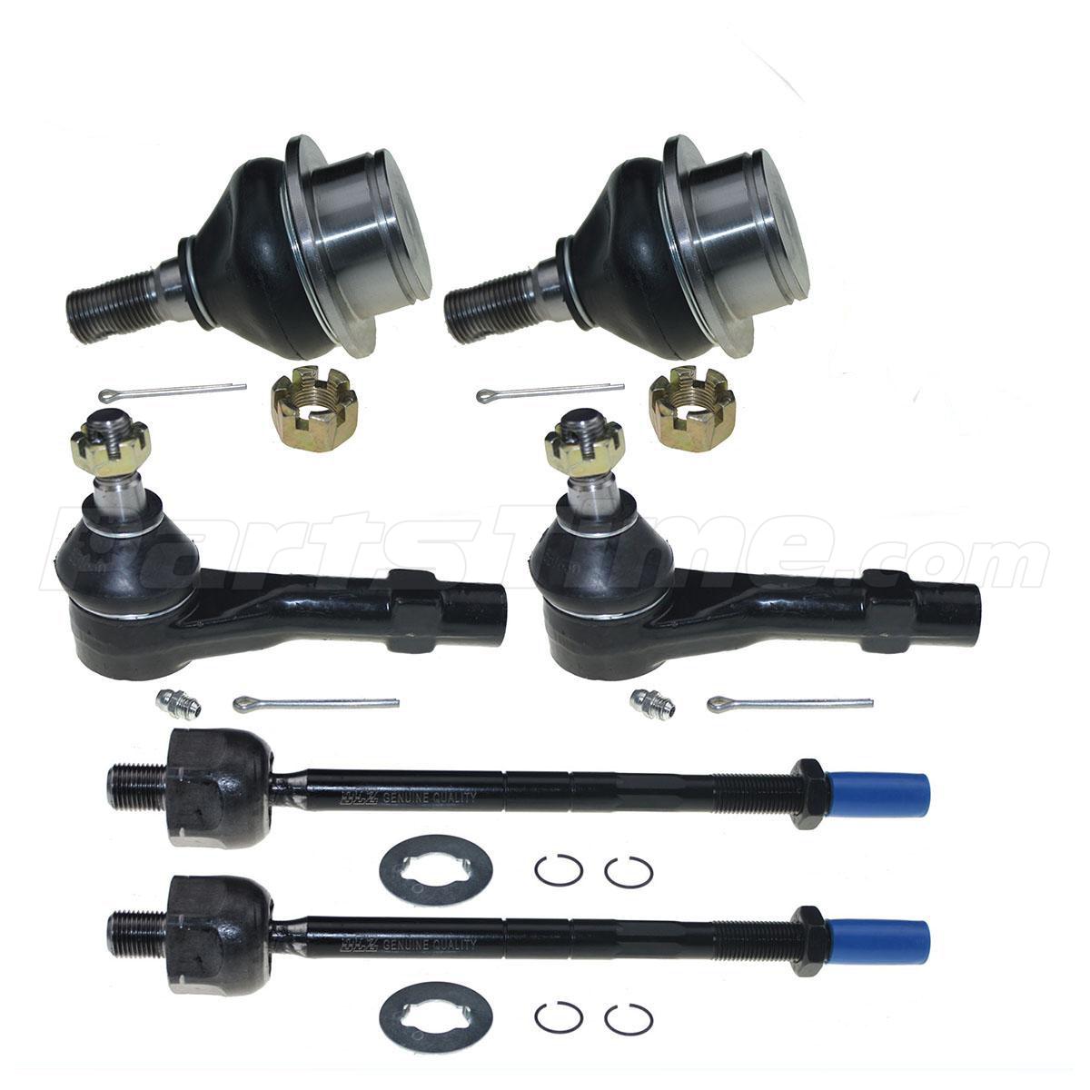 2003 Ford Ranger Lower Ball Joint Replacement 2 Inner 2 Outer Tie Rod End 2 Lower Ball Joint Kit for Ford Ranger