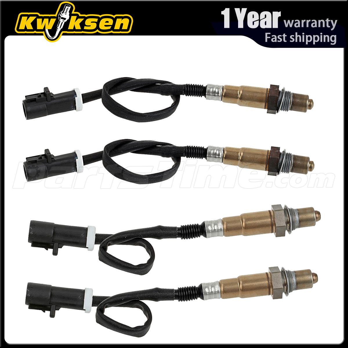 4pcs Oxygen O2 Sensor 1, 2 For 2004 2005 Ford Explorer Sport Trac 4.0L
